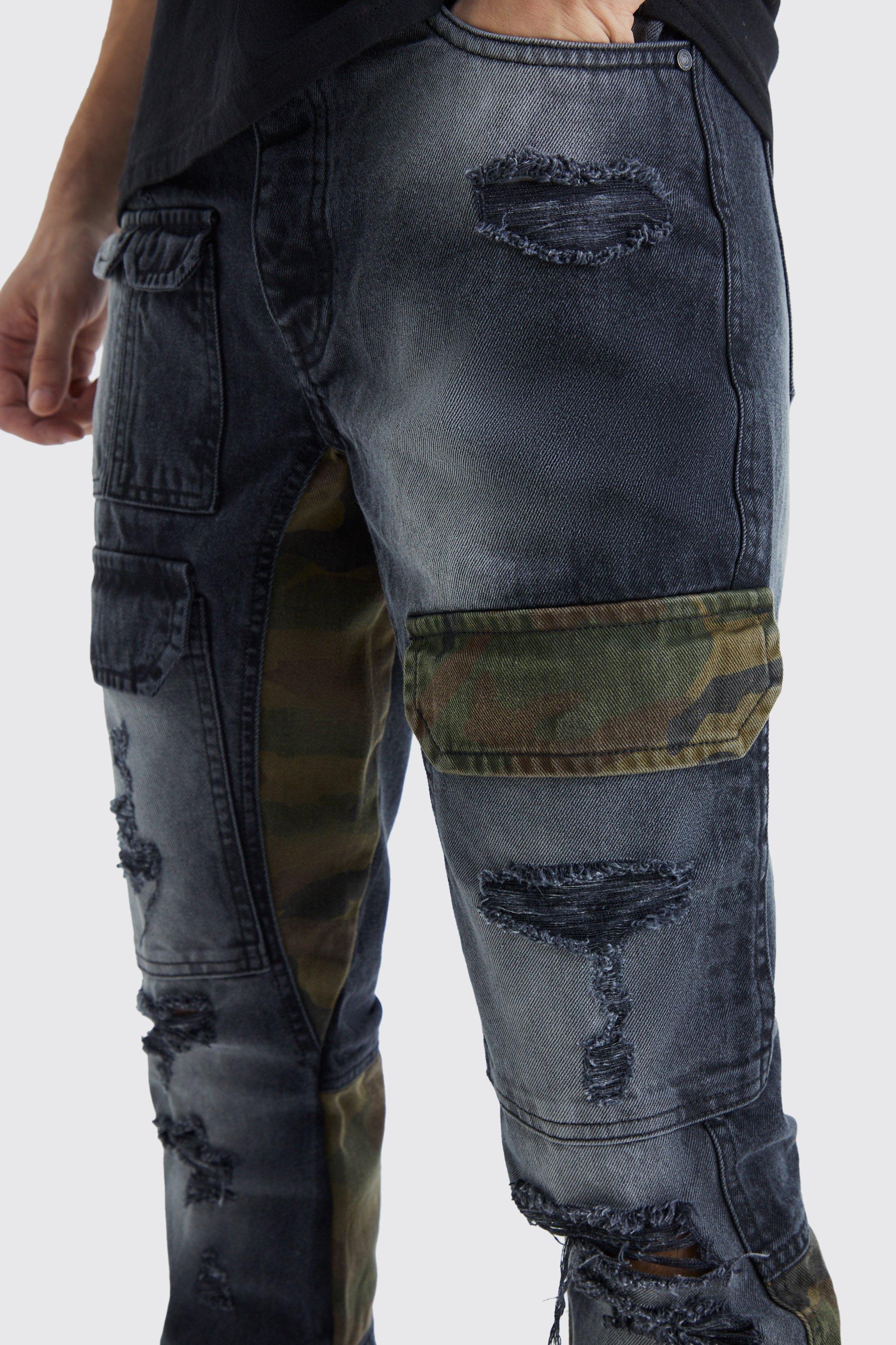 Camo 2024 flare jeans